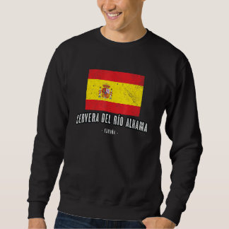 Sudadera Cervera Del Ro Alhama España Es Ciudad Bandera - B