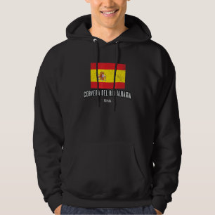 Sudadera Cervera Del Ro Alhama España Es Ciudad Bandera - B