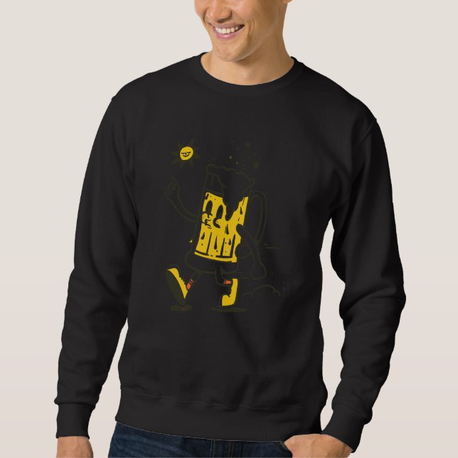 Sudadera Cerveza Bier Bebida (Anverso)