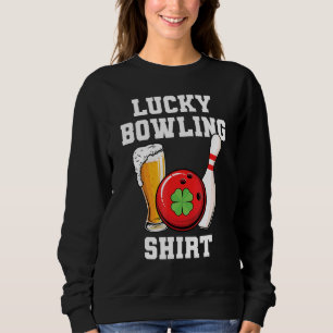 Sudadera Cerveza - Bolera afortunada - callejón - Jugador -