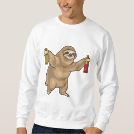Sudadera Cerveza botella Sloth