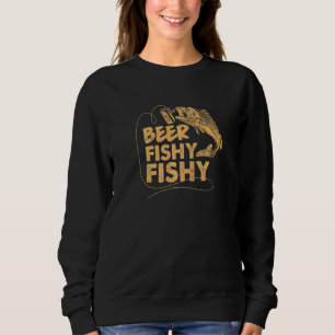 Sudadera Cerveza Camisas Pescador Pescador Pescador Pescado