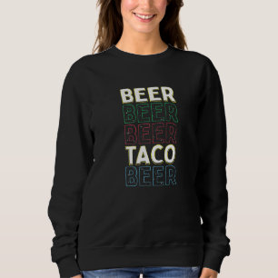 Sudadera Cerveza Cerveza Taco Cerveza Cinco De Mayo Fiebre
