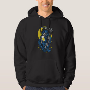 Sudadera Cerveza de bebida Grim Reaper