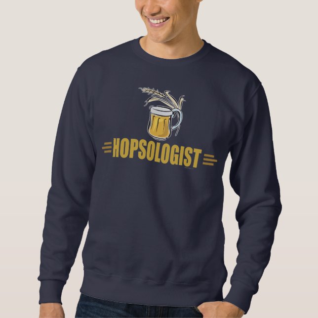 Sudadera Cerveza divertida (Anverso)