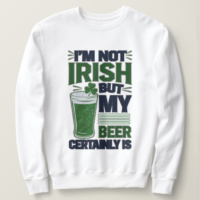 Sudadera Cerveza gaélica (Anverso del diseño)