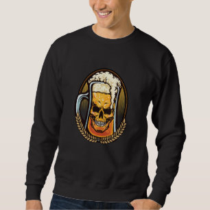 Sudadera Cerveza Malvada Bebidas Alcohólicas Calavera Muert