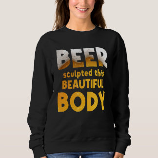 Sudadera Cerveza Masculina Esculpida Esta Hermosa Bebida Co