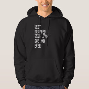 Sudadera Cerveza mejor barbuda que ama al perro