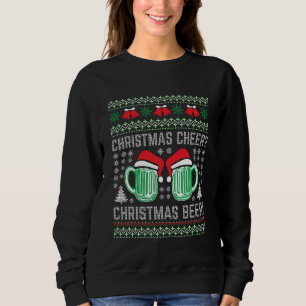 Sudadera Cerveza navidad   Fiesta divertida de bebida de va