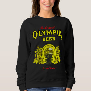 Sudadera Cerveza Olympias Impresora Retro Esencial Para Hom