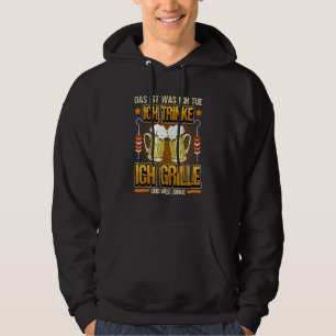 Sudadera Cerveza parrillada Beer Alcohol Beer Jardín de Cer