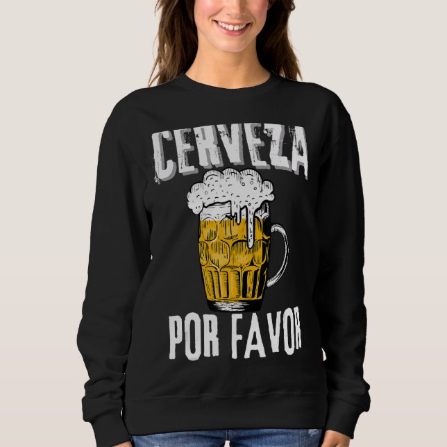 Sudadera Cerveza Por Favress Beer Fiesta Ci (Anverso)