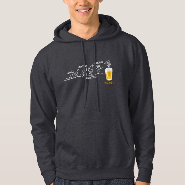 Sudadera Cerveza-volución (Anverso)