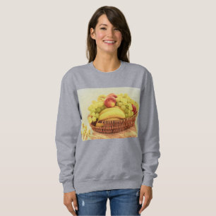 Sudadera "Cesta de Frutos" Foto Cute. ¡Hazte con una en Zaz