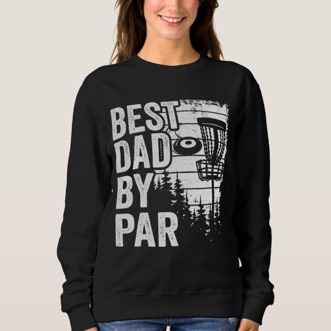 Sudadera Cesta de golf de disco masculino Retro Daddy Vinta (Anverso)