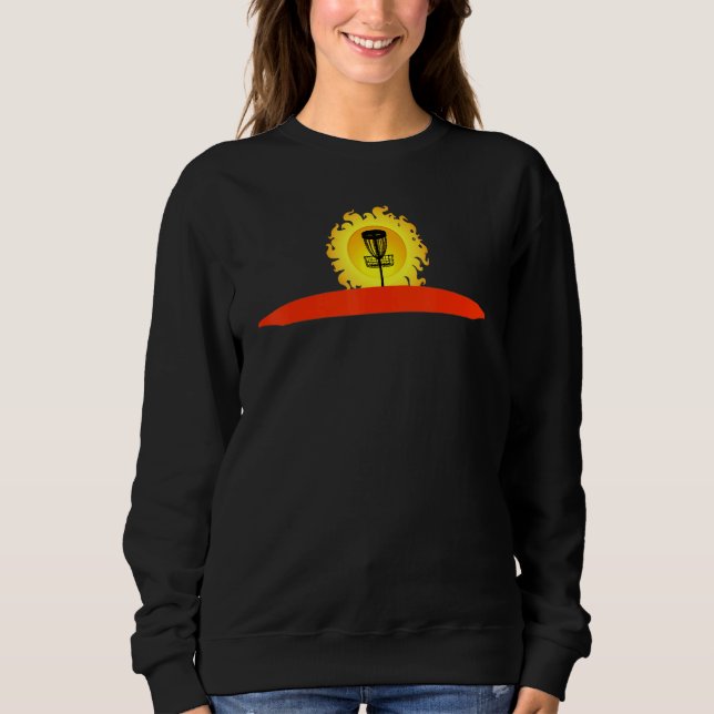Sudadera Cesta De Golf De Disco Siluida Con Ajuste Del Sol (Anverso)