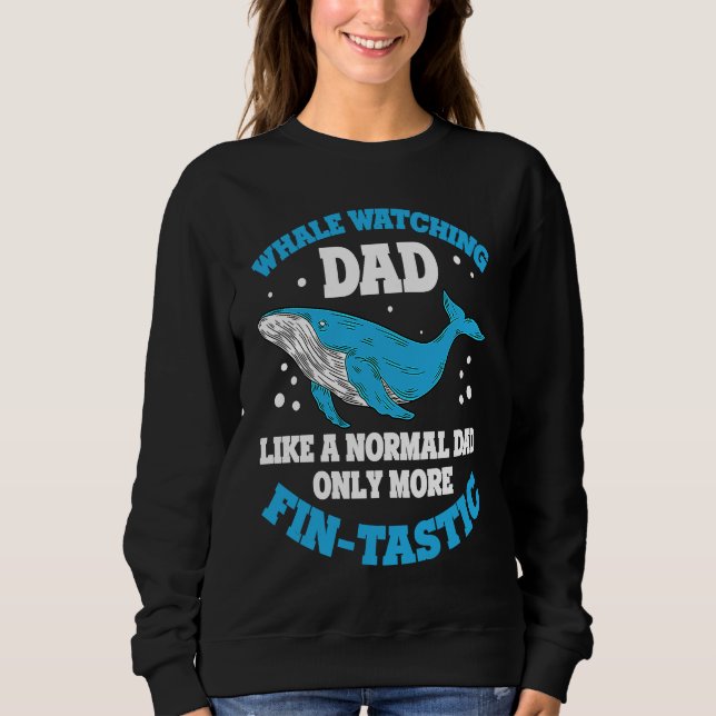 Sudadera Cetacean Orca Whale Watching  1 (Anverso)