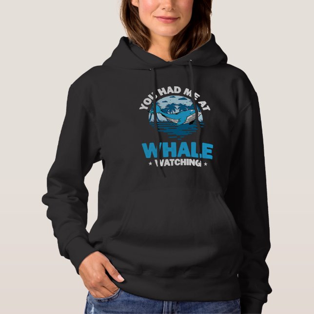 Sudadera Cetacean Orca Whale Watching  4 (Anverso)