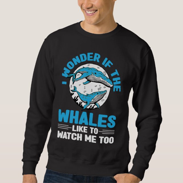 Sudadera Cetacean Orca Whale Watching  7 (Anverso)