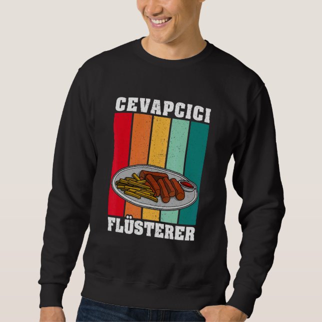 Sudadera Cevapcici Kebab Balkan cuisine 14 (Anverso)