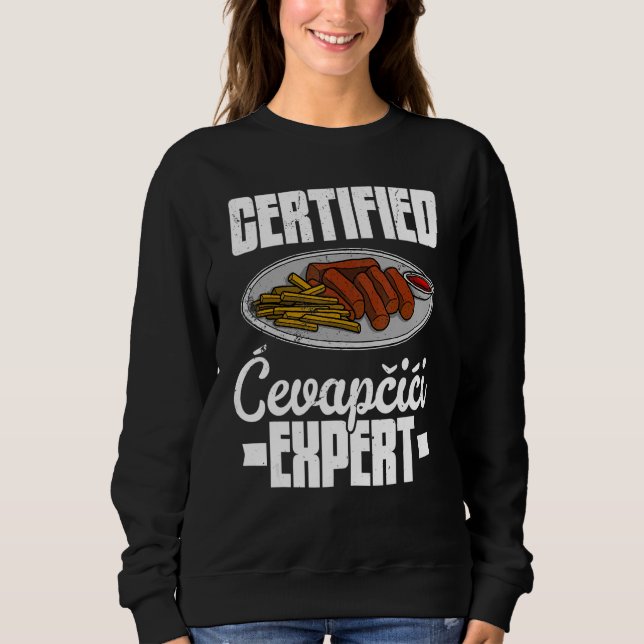 Sudadera Cevapcici Kebab Balkan cuisine 16 (Anverso)
