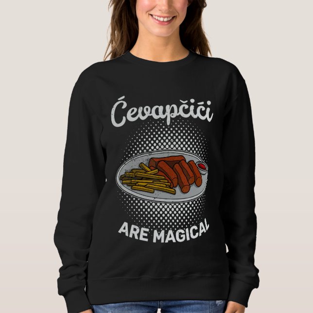 Sudadera Cevapcici Kebab Balkan cuisine 37 (Anverso)