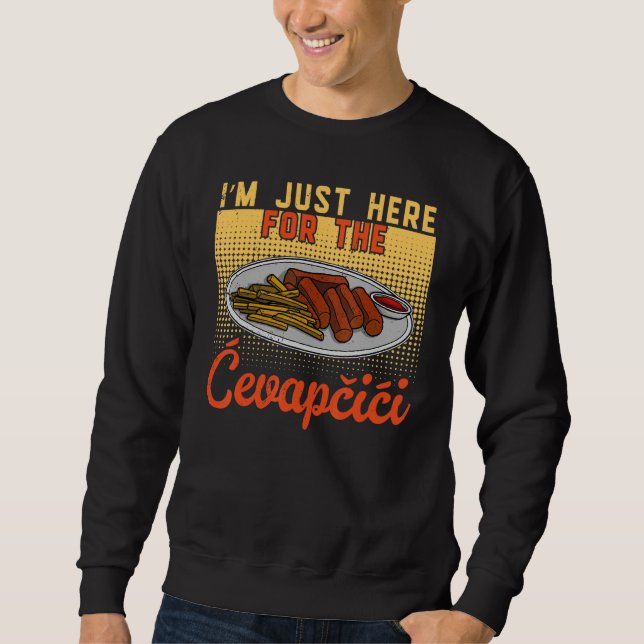 Sudadera Cevapcici Kebab Balkan cuisine 47 (Anverso)