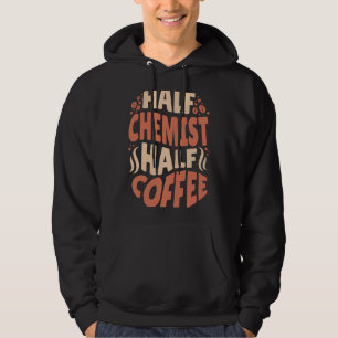 Sudadera CF Café mitad Químico Medio Café Amantes del Café