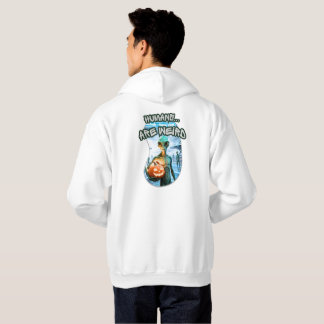Sudadera CG17S UFO HALLOWEEN - Humans... are weird