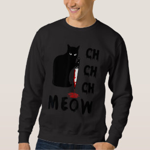 Sudadera Ch Ch Ch Meow Scary Halloween