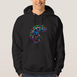 Sudadera Chaleón Colorful Reptile Lover