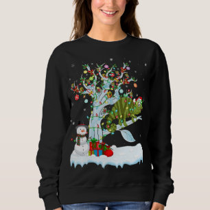 Sudadera Chameleon Xmas Elemento Árbol Iluminación Chameleo