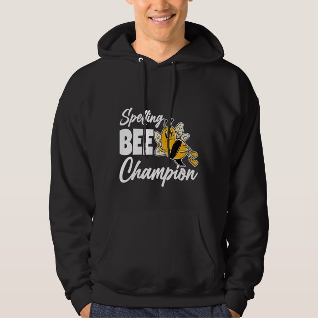 Sudadera Champ de abeja ortográfica (Anverso)