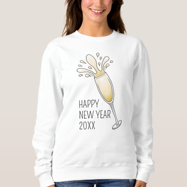 Sudadera Champán burbujeante (Anverso)