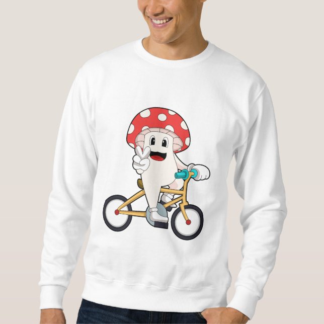 Sudadera champiñón con bicicleta.PNG (Anverso)