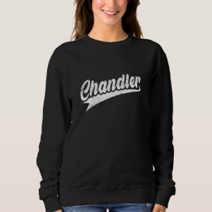 Sudadera Chandler de nombre retro clásico de los años 70