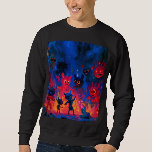 Sudadera Chaneques Ardientes Bailando (Anverso)