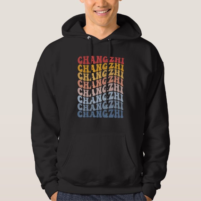 Sudadera Changzhi City Groovy Retro (Anverso)