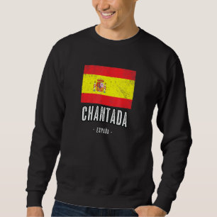 Sudadera Chantada España Es Bandera Ciudad Bandera Ropa
