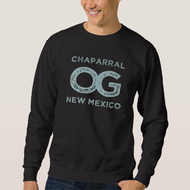 Sudadera Chaparral New Mexico Show Your Original Hometown P (Anverso)