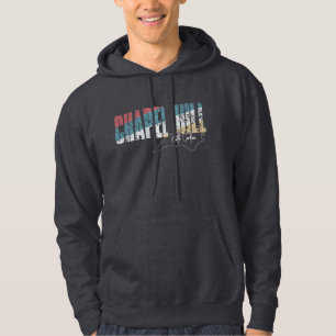Sudadera Chapel Hill Carolina del Norte Retro Genial Desgas