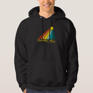 Sudadera Chapel Hill North Carolina Retro Style Sunset 70s