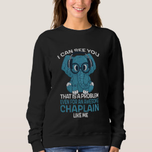 Sudadera Chaplain Job Coworker Puedo verte