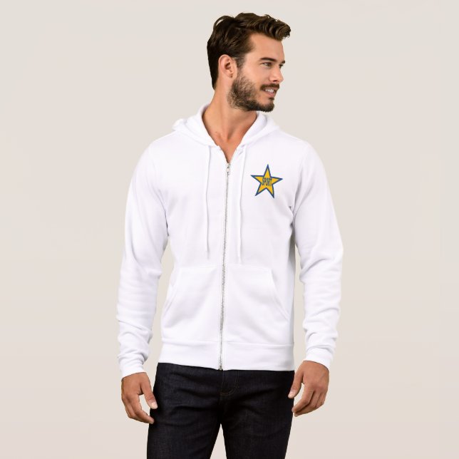 SUDADERA CHAQUETA A CAPUCHA BALÓ+CANVAS DISEÑO DEPORTE (Anverso completo)