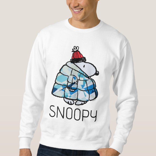 Sudadera Chaqueta acolchada Snoopy Winter Gem (Anverso)