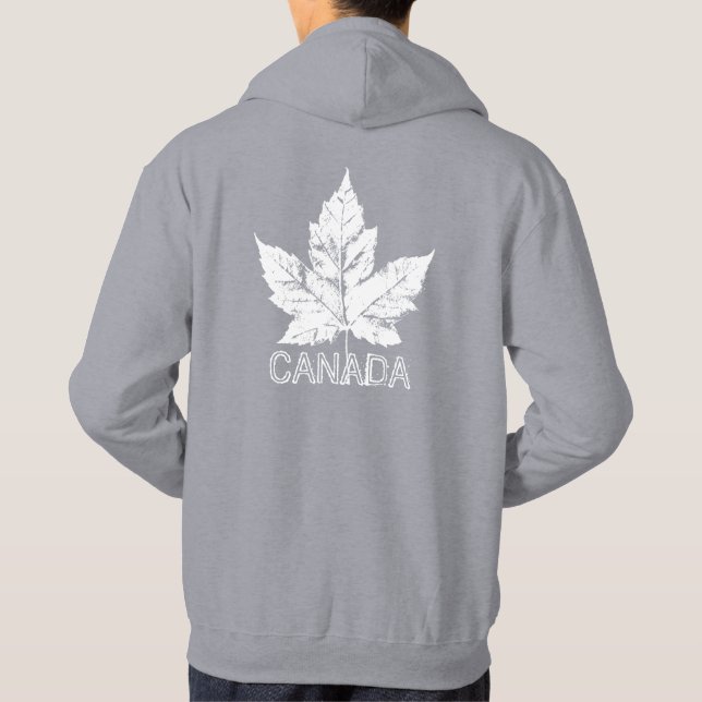 Sudadera Chaqueta de Canadá personalizada para Guay (Reverso)