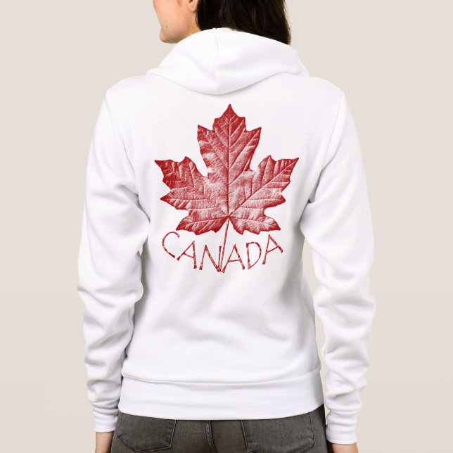 Sudadera Chaqueta de deporte del recuerdo de Canadá de la (Reverso)