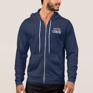 Sudadera Chaqueta de deportes del entrenador de béisbol