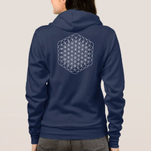 Sudadera Chaqueta de la flor